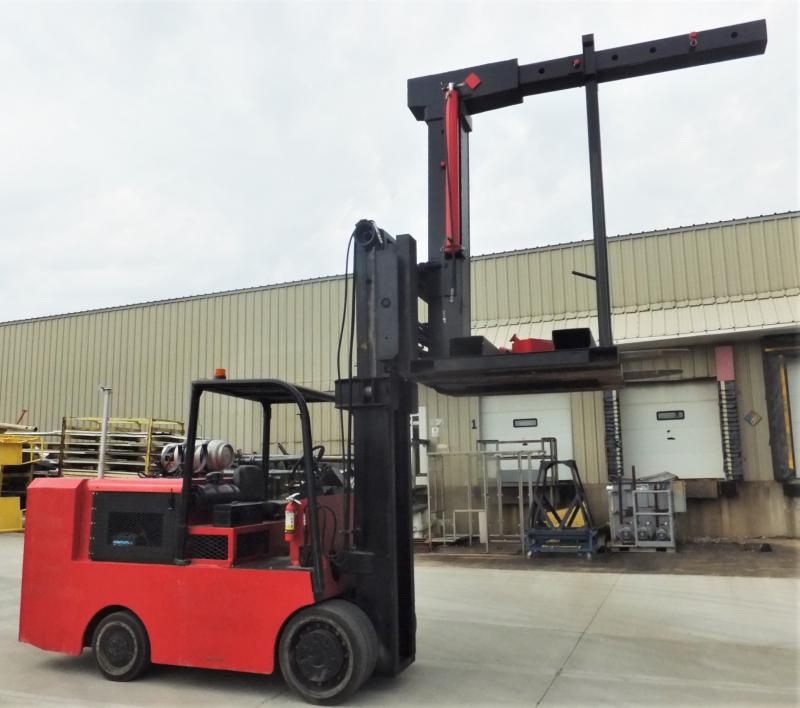 Silent Hoist & Crane 26,000 lb. Rigging Forklift Garden City Plastics
